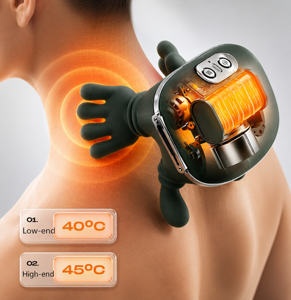 Masajeador de cuello y hombros con calor